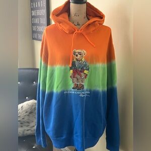 Ralph Lauren Vibrant Tye Dye Polo Hoodie